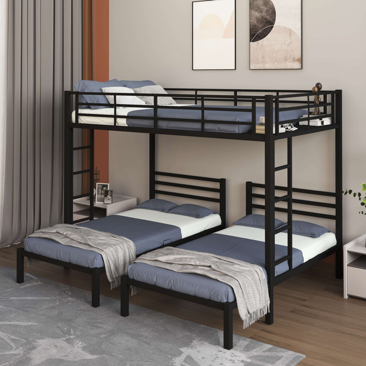 Wayfair full best sale size bunk beds